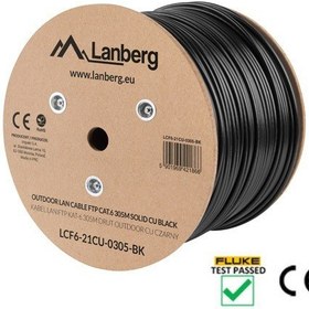 تصویر کابل شبکه لنبرگ Cat6 outdoor LCF6-21CU 