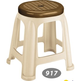 تصویر چهارپایه دو رنگ ناصر پلاستیک کد 917 