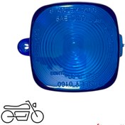 تصویر طلق چراغ راهنما موتور سیکلت هندا آبی 4 عددی طلق چراغ راهنما
