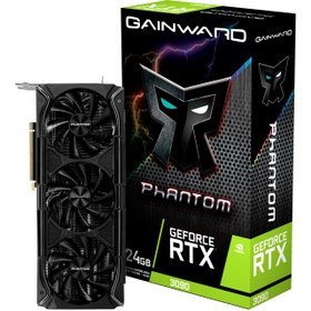 تصویر کارت گرافیک استوک GAINWARD GeForce RTX 3090 Phantom 