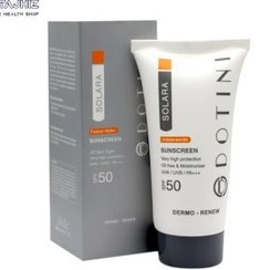 تصویر ضدآفتاب فیوژن واتر بیرنگ دوتینی Dotini Fusion Water Sunscreen SPF50 50ml