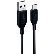 تصویر کابل شارژر MICRO USB اندروید وریتی VERITY مدل CB 3147 A متراژ 1 متر 