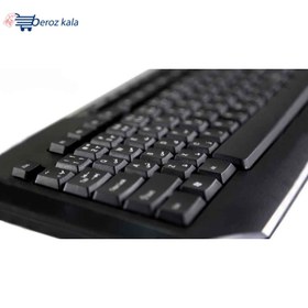 تصویر کیبورد باسیم فراسو اف سی آر 8280 ا FCR-8280 USB BLACK Wired Keyboard FCR-8280 USB BLACK Wired Keyboard