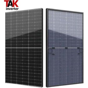 تصویر پنل خورشیدی 400w مونوکریستال برند ای پی اور مدل EP-400-BMD-BG inverter solar 5000 watt carspa 24v