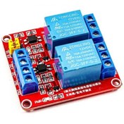 تصویر ماژول رله مدل 2R-12V 