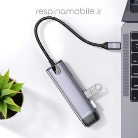 تصویر هاب مک بوک USB-C مدل Mcdodo 6 in 1 