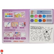 تصویر ست دفتر آبرنگی کرومی با پالت رنگ مدل ZY636132 