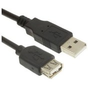 تصویر کابل افزایش طول USB 2.0 بافو به طول 3 متر BAFO USB Extension Cables USB 2.0 AM/AF 3m