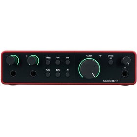 تصویر کارت صدا Focusrite scarlett 2i2 Studio G4 Focusrite scarlett 2i2 Studio G4