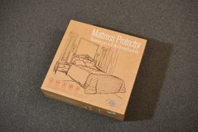 تصویر محافظ تشک ضد آب حوله‌ای سایز ۹۰×۲۰۰ 