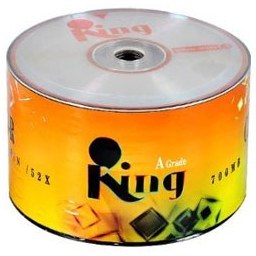 تصویر سی دی کینگ CD KING باکس دار 50 عددی 