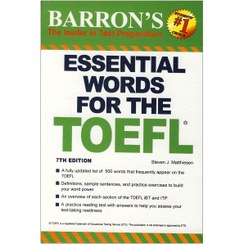 تصویر Barrons Essential Words For The Toefl Barrons Essential Words For The Toefl