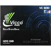 تصویر اس اس دی ویکومن VC600 SATA III 120GB ا Vicco Man VC600 SATA III 2.5 Inch 120GB SSD Vicco Man VC600 SATA III 2.5 Inch 120GB SSD