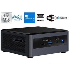 تصویر کامپیوتر کوچک اینتل NUC10i3FNH-J ا Intel Core i3/4GB/1TB+480SSD/Intel Mini PC Intel Core i3/4GB/1TB+480SSD/Intel Mini PC