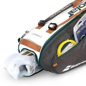 تصویر ساک تنیس بابولات مدل Babolat Pure Wimbledon x6 Pack 2023 (6 راکته) ساک بابولات ویمبلدون ( 6 راکته )