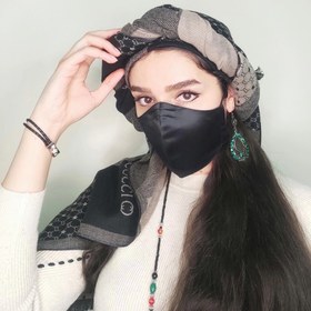 تصویر ماسک پارچه ای مشکی کد Cg mask