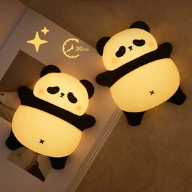 تصویر چراغ خواب سیلیکونی پاندا شکمو Panda Table Lamp Children