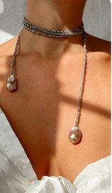 تصویر گردنبند رو مانتویی 