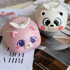 تصویر گرمکن دست فانتزی پاندا و گربه 