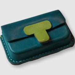 تصویر جاکارتی چرم طبیعی دستساز تک نسخه مدل تی تی 