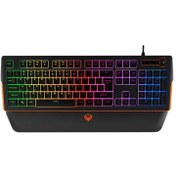 تصویر کیبورد گیمینگ میشن مدل K9520 با سیم 