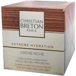 تصویر کرم مرطوب کننده پوست خشک کریستین برتون مدل Extreme Hydration 