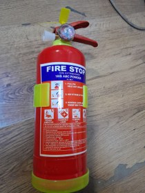 تصویر کپسول آتش نشانی یک کیلو گرمی abc برند فایراستاپ(مخصوص خودر‌و) FIRE STOP