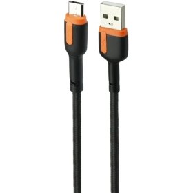 تصویر کابل تبدیل USB به MicroUSB وریتی مدل CB31420-A طول 1 متر Verity CB31420-A USB To MicroUSB Cable 1M