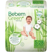 تصویر پوشک بچه ببم سایز ۵ بسته ۲۸ عددی 