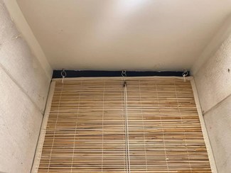 تصویر پرده حصیر سنتی لوخ ۱۲ سانت بافت Hasir