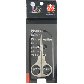 تصویر قیچی ابرو جیول کد GSS-203 Jewel Eyebrow Scissors GSS-203