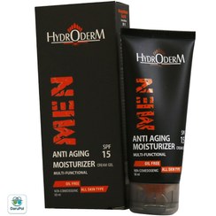 تصویر کرم ژل مرطوب کننده و ضد چروک آقایان هیدرودرم 