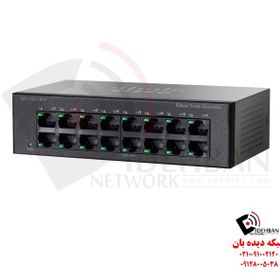 تصویر سوئیچ 16 پورت سیسکو مدل SF110D-16HP Cisco SF110D-16HP 16Port Switch