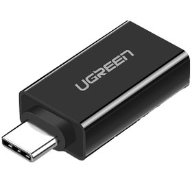 تصویر مبدل OTG یوگرین US173 مدل 20808 UGREEN US173 20808 USB-C 3.1 Male To USB 3.0 A Female OTG Adapter