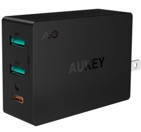 تصویر شارژر دیواری آکی Aukey PA-Y4 Wall Charger 