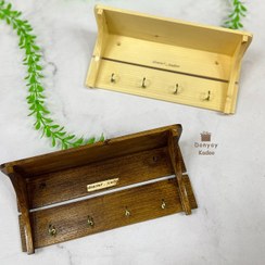 تصویر جاکلیدی دیواری چوبی 