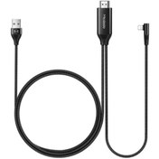 تصویر کابل تبدیل لایتنینگ به HDMI مک دودو مدل MC-CA-6400 طول 2 متر Mcdodo CA-6400 Lightning to HDMI Cable 2m