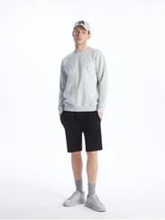 تصویر شورت و شلوارک مردانه مشکی ال سی وایکیکی | S4CQ52Z8 اورجینال 