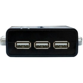 تصویر سوئیچ KVM با 4 پورت دی لینک مدل DKVM-4U D-LINK DKVM‎-4U 4-Port KVM USB Switch