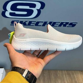 تصویر کفش اسکچرز زنانه skechers go walk 124964-nat 