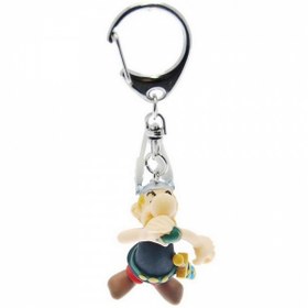 تصویر فیگور آستریکس در حال نوشیدن Keychain figure Plastoy Astérix drinking the magic potion 
