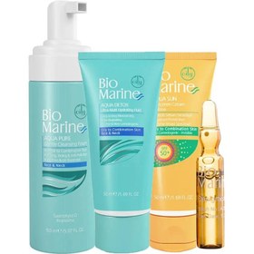 تصویر بایومارین پک باندل کیف آرایشی+ فلوئید فوم ضد آفتاب ویال Bio Marine 