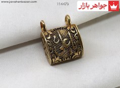 تصویر جادعایی طلاروس به همراه حرز امام جواد - کد 114479 