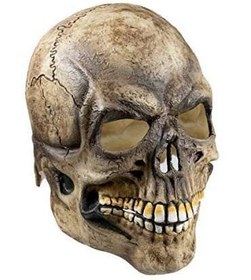 تصویر ماسک و صورتک ترسناک اسکلت جمجه Skull Skeleton Halloween Mask Ghost Death Horror Cosplay 