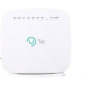 تصویر مودم روتر VDSL2/ADSL2 Plus بی سیم یوتل مدلU TEL V304F New 