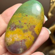 تصویر نگین سنگ درشت کلکسیونی سنگ خون معدنی ( بلاد استون) کد k1050 