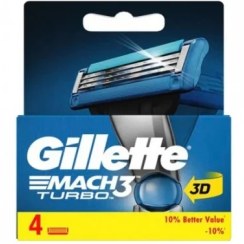 تصویر ژیلت و ریش تراش اورجینال برند Gillette مدل Mach3 Turbo کد 54738041 