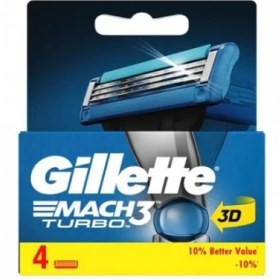 تصویر ژیلت و ریش تراش اورجینال برند Gillette مدل Mach3 Turbo کد 54738041 