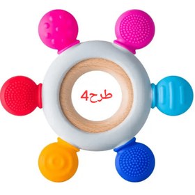 تصویر دندانگیر گرد کودک قابل ضدعفونی 