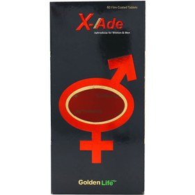 تصویر ایکس اید (تقویت قوای جنسی آقایان و بانوان) گلدن لایف 60قرص ا X Aid Golden Life 60 tablets X Aid Golden Life 60 tablets